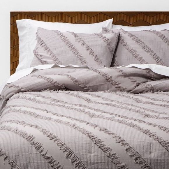Opalhouse Bedding Opalhouse Diagonal Textured Comforter Sham Set